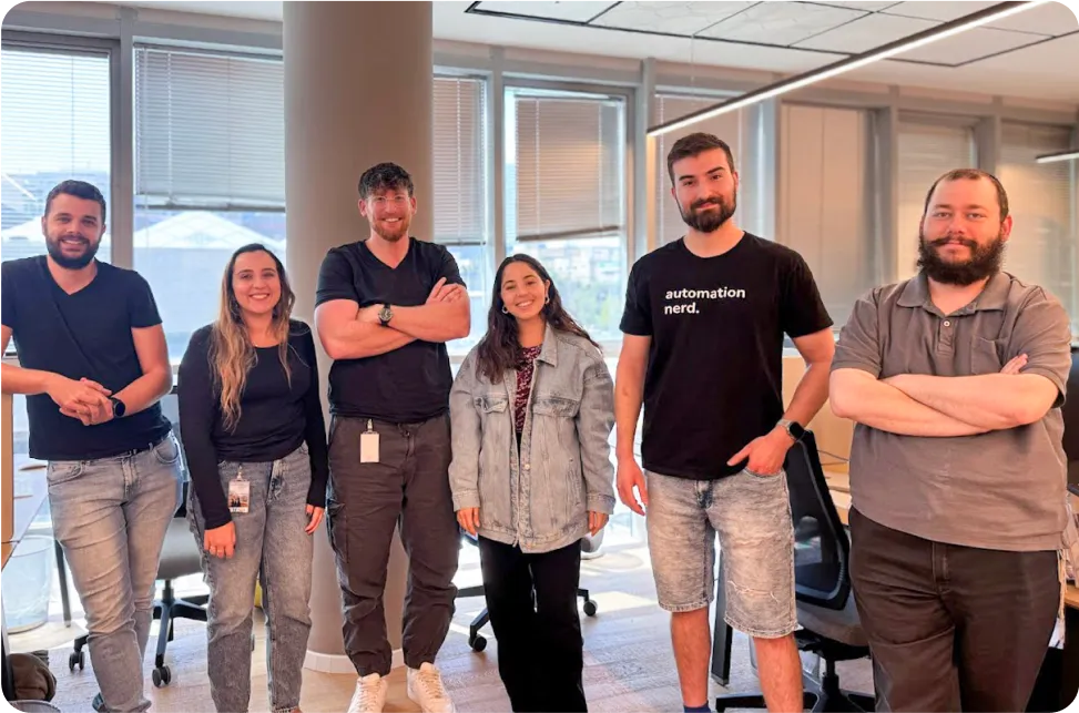 The Torii team in the office