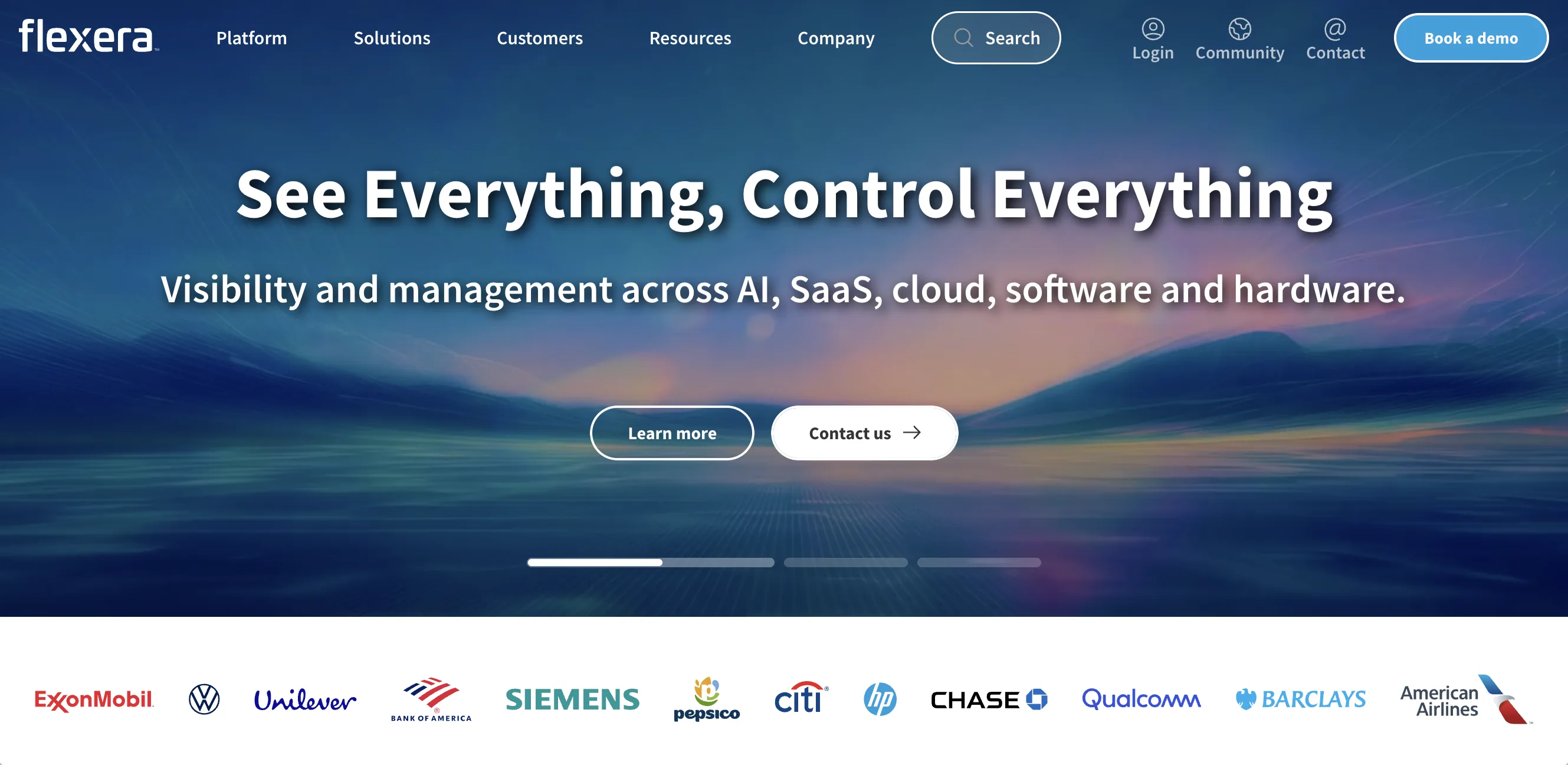 flexera saas management platform