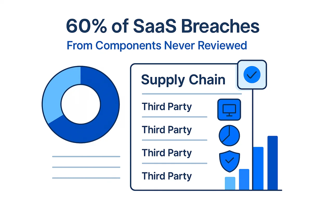 a visual representation of a supply chain diagram highlighting saas sub-processors and compliance considerations.