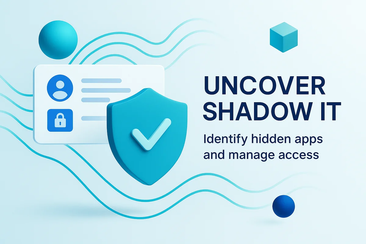 a security team managing access controls and monitoring shadow it in a modern saas environment.