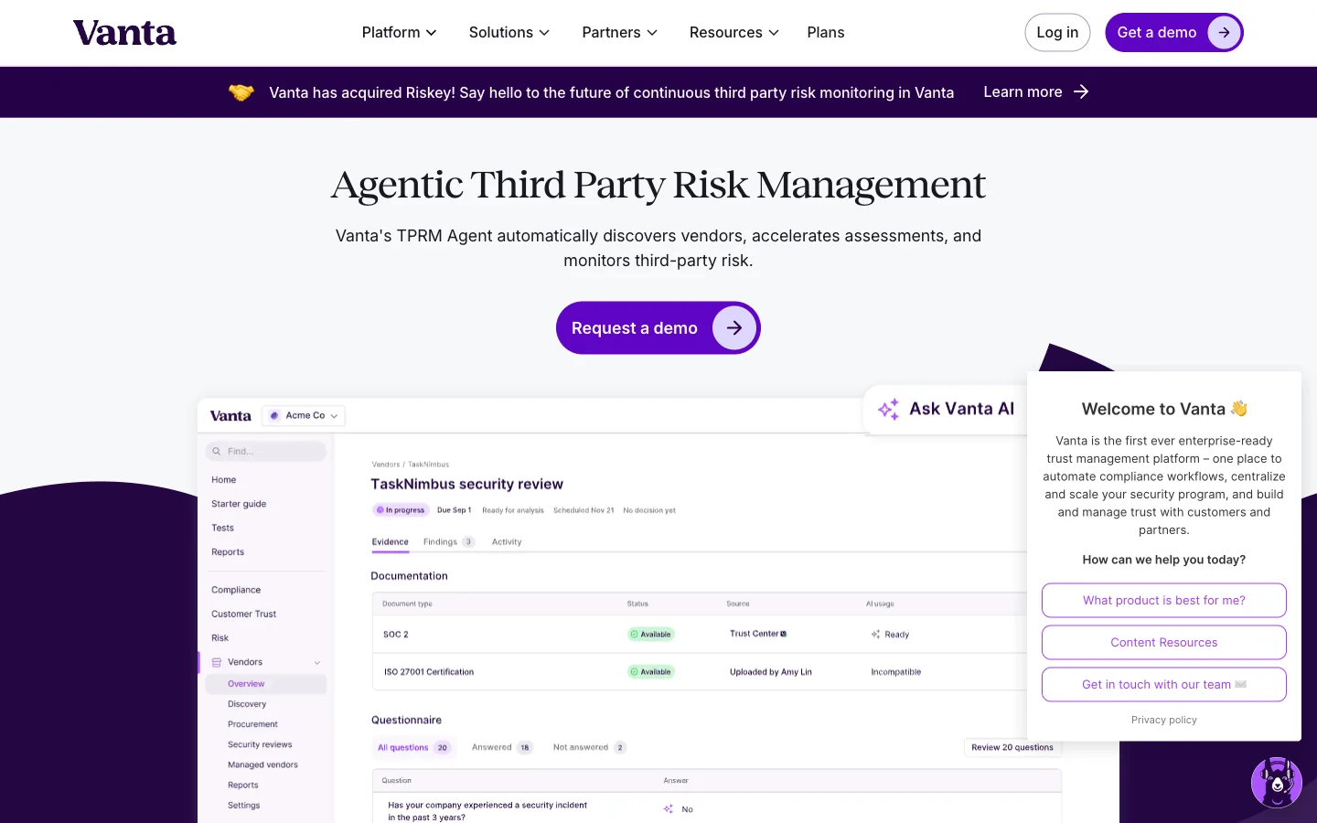 vanta ai compliance for ai management