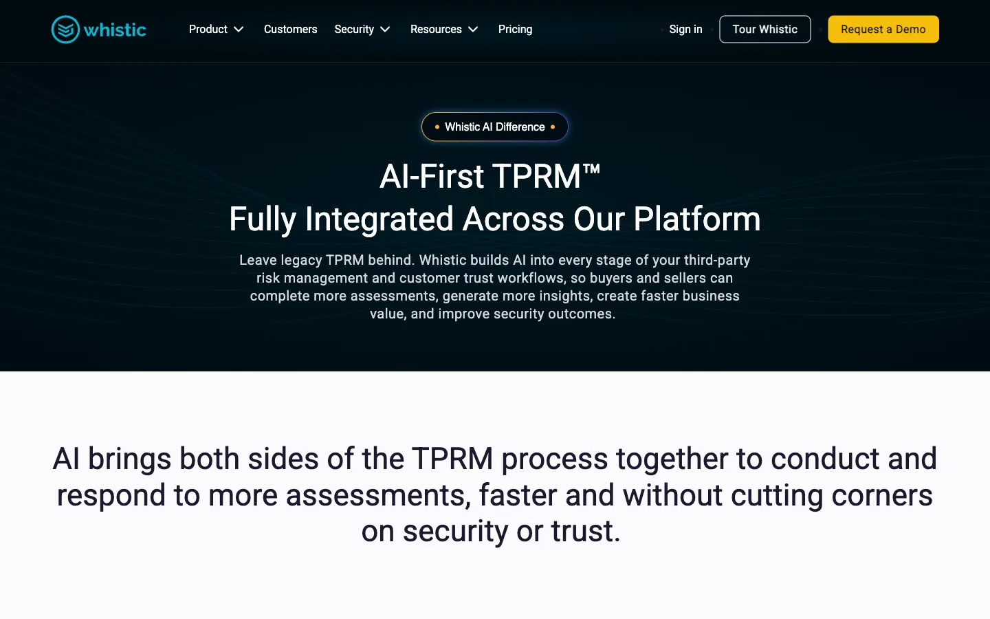 whistic trust catalog and assessment copilot for ai vendor risk