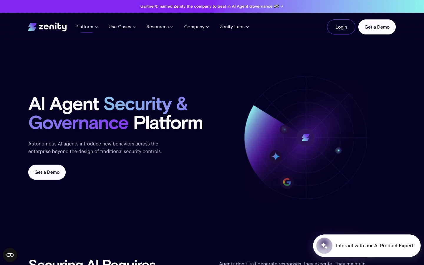 zenity autonomous ai agent management for ai management