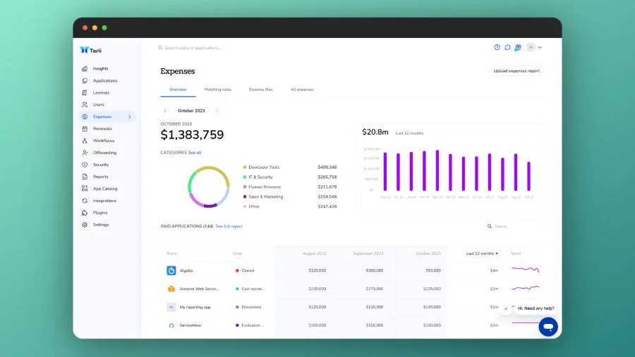 Torii-Spend-Management-Software-Screenshot