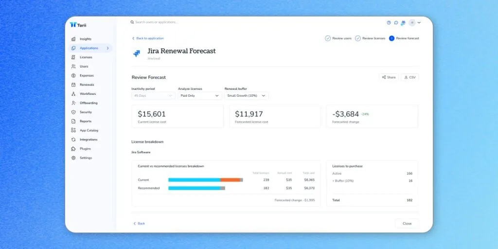 Renewal Forecasting