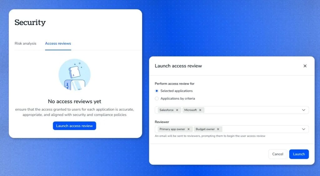 Launch Access Review