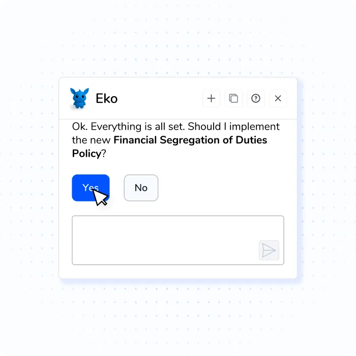 Human-in-the-loop enforcement