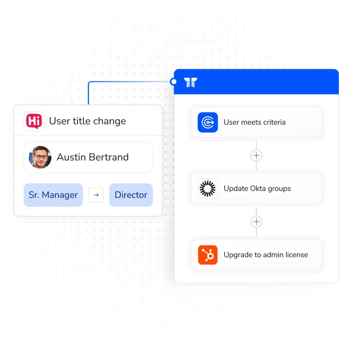 Keep access right when people change roles