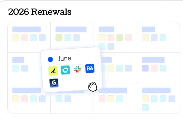 Torii renewal calendar