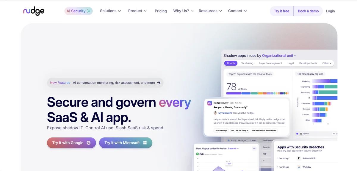 nudge security freshdesk access review