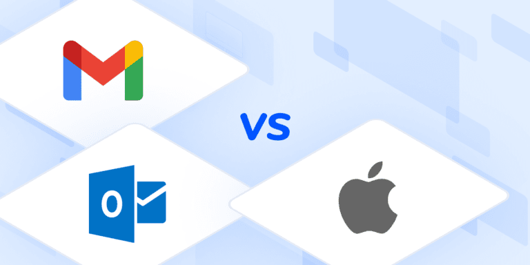 Gmail vs Outlook and Apple Mail