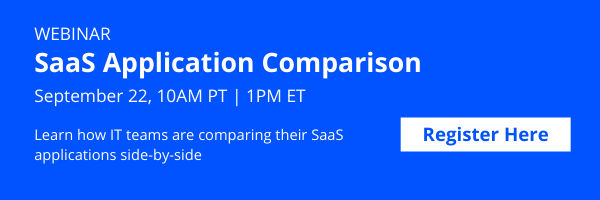 Webinar Saas Application Comparison