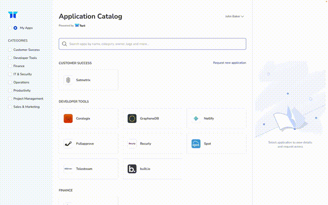 Application Catalog Torii - Request new app