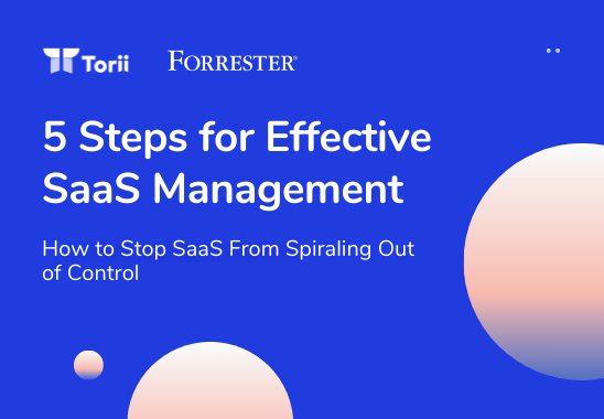 5 Steps For Effective SaaS Management - Torii