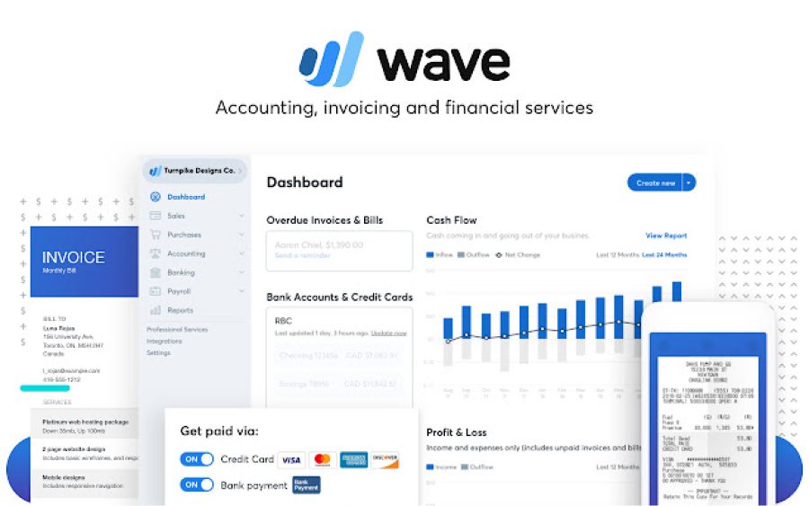 Waveapp Spend Management Software Screenshot