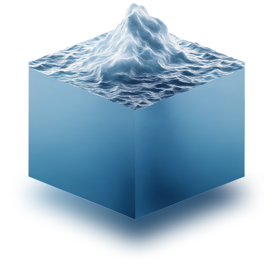 Visual representation of hidden data