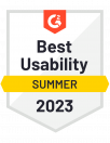 G2 SaaS Operations Management Best Usability Total Summer 2023 – Torii
