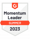 G2 SaaS Spend Management Momentum Leader Mid-Market Summer 2023 – Torii